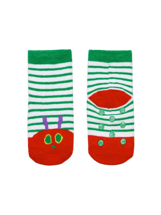 Eric Carle's Hungry Caterpillar Baby / Kids (0-12 Month, 12-24 Month, 2T-3T) 4 pack Crew Socks