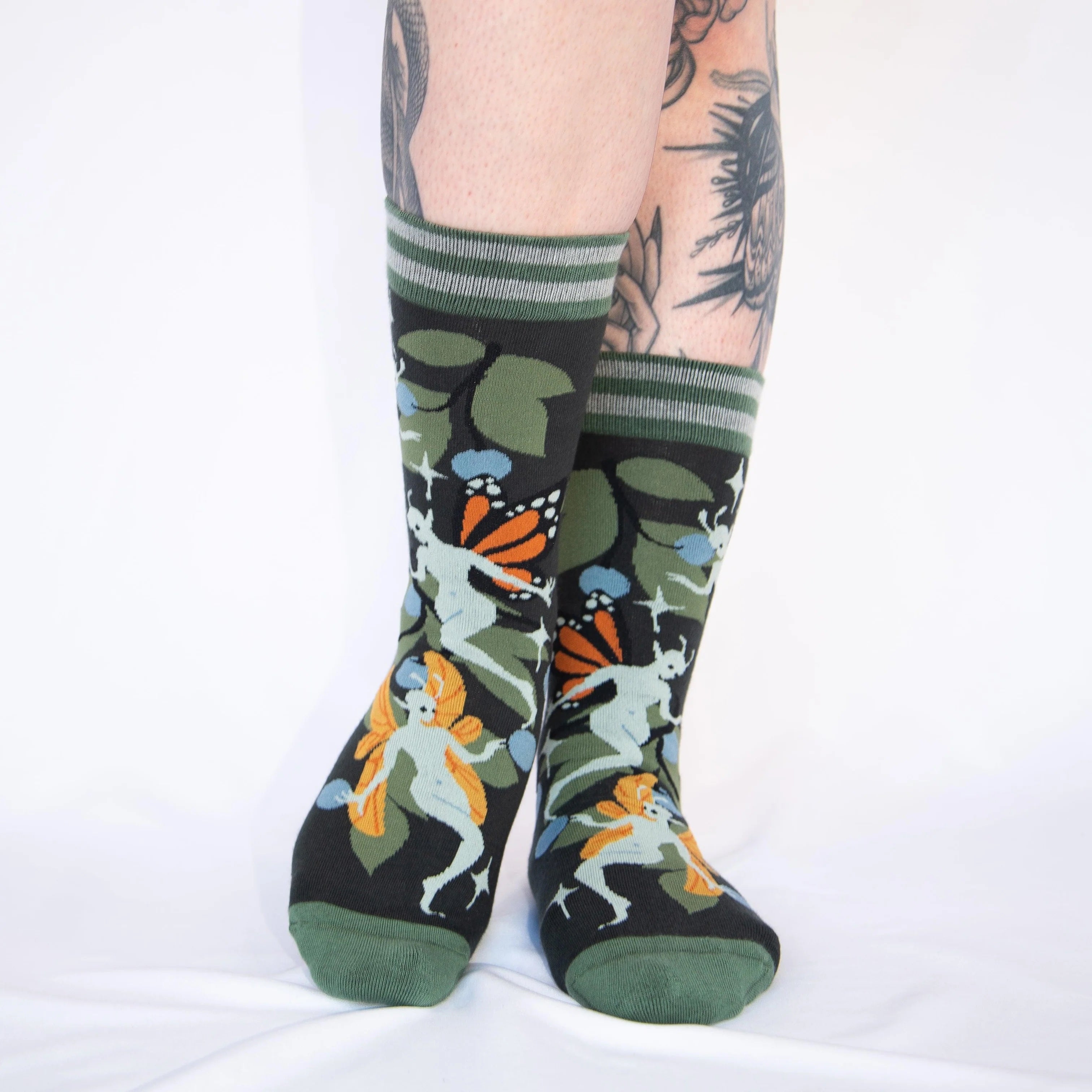 Fanciful Fairies Unisex Crew Socks