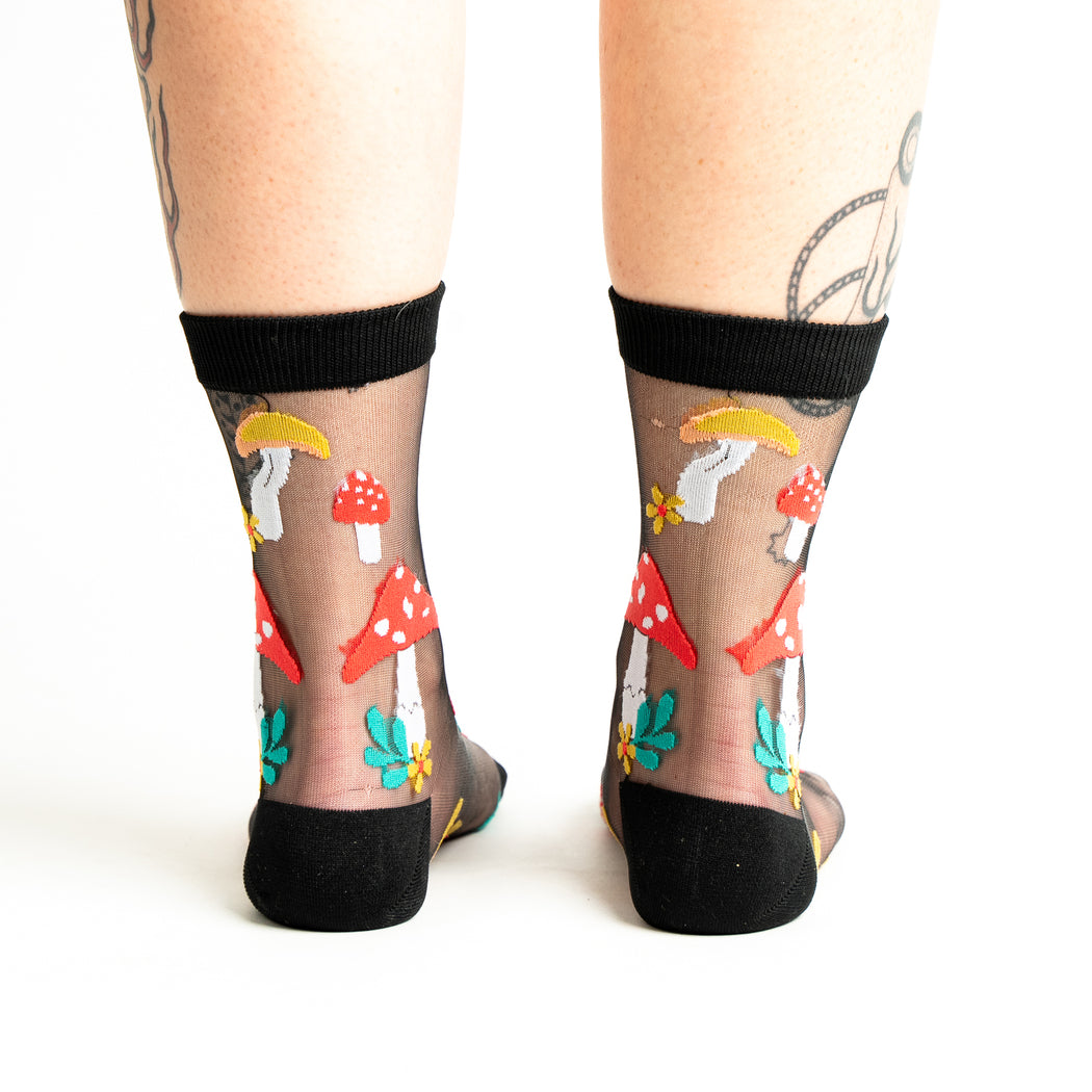 Made of Magic Sheer Crew Socks S/M