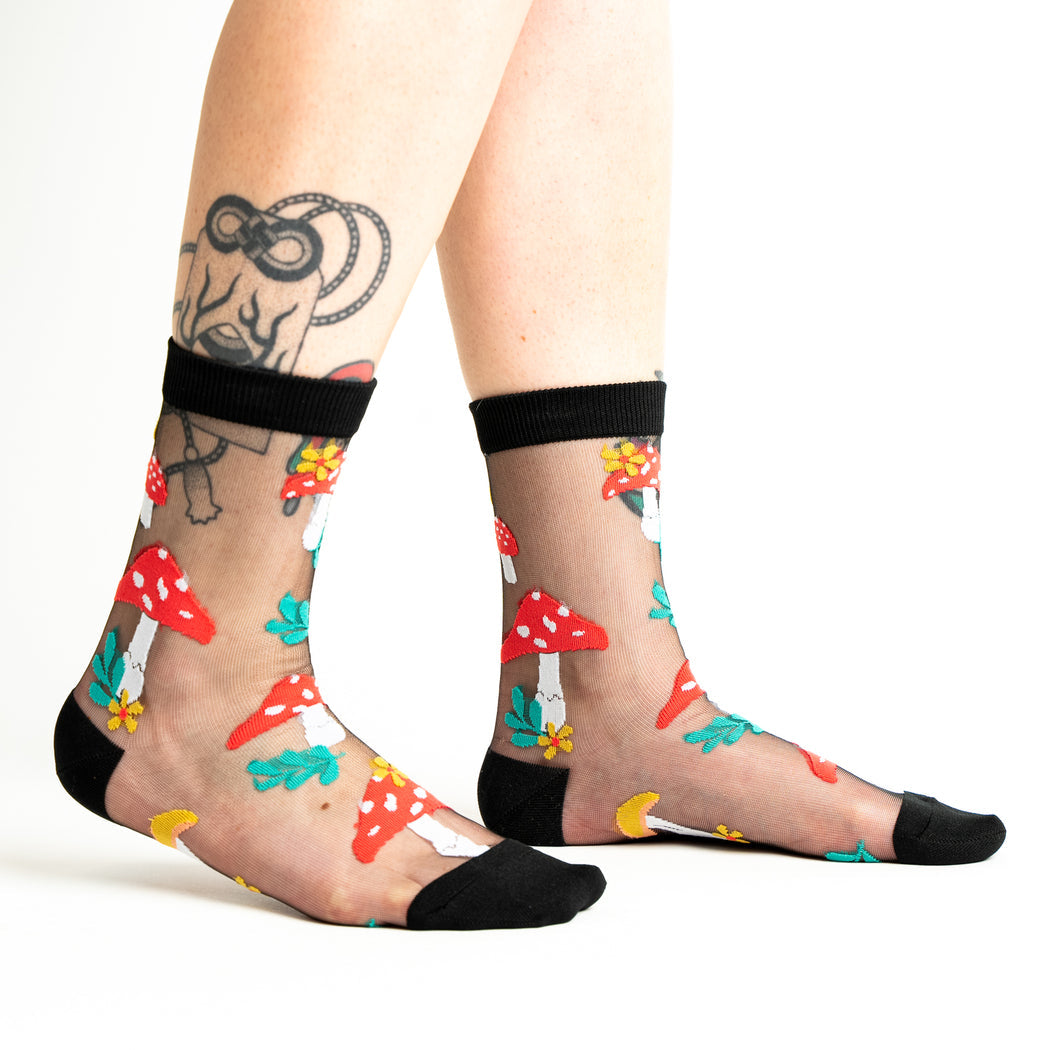 Made of Magic Sheer Crew Socks S/M