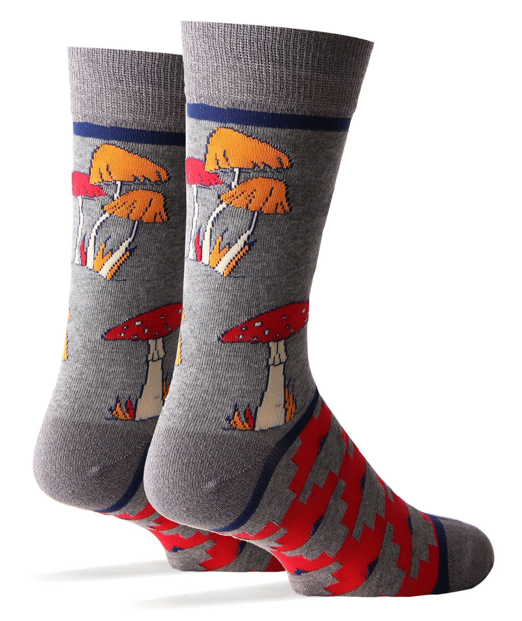 Shrooms Men's Crew Socks