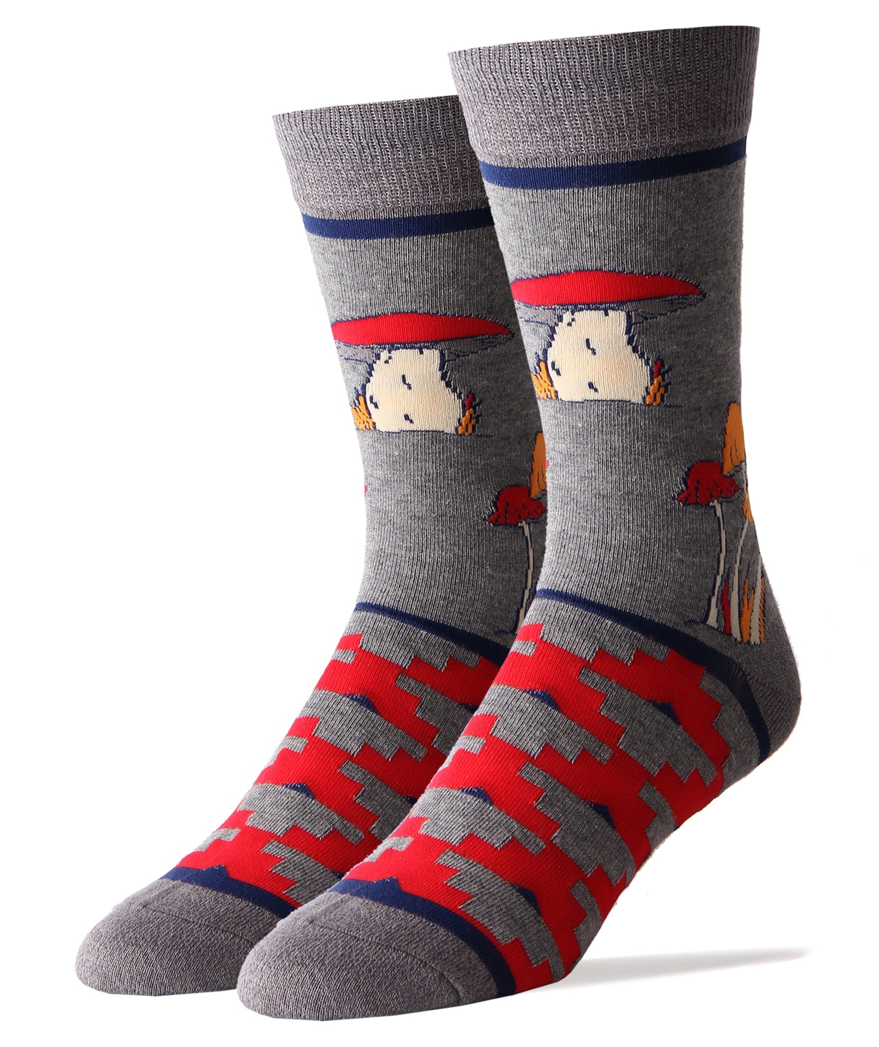 Shrooms Men's Crew Socks